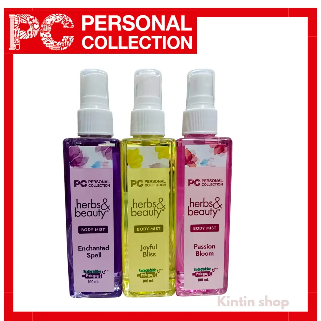 Personal Collection Herbs & Beauty Body Mist For Women 100ml - TikTok ...