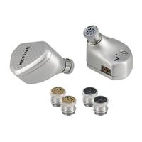 Gambar KEFINE Klean SV Silver Edition 10mm DLC Diaphragm Dynamic Driver In Ear Monitor Earphone - No Mic 3.5mm dari CSI-ZONE Kota Administrasi Jakarta Pusat 5 Tokopedia