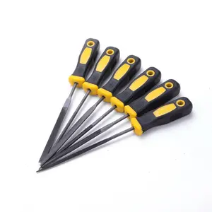 Deli Mini File / Set Alat Kikir Besi 6 Pcs 3 x 140mm High-quality steel DL2141 /Alat Perkakas Amplas Bearing