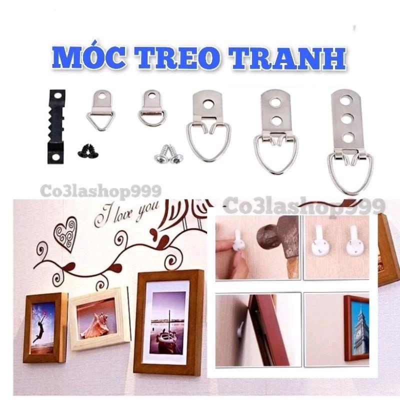 Móc treo tranh đinh đóng tường nhiều kích thước và phân lọai