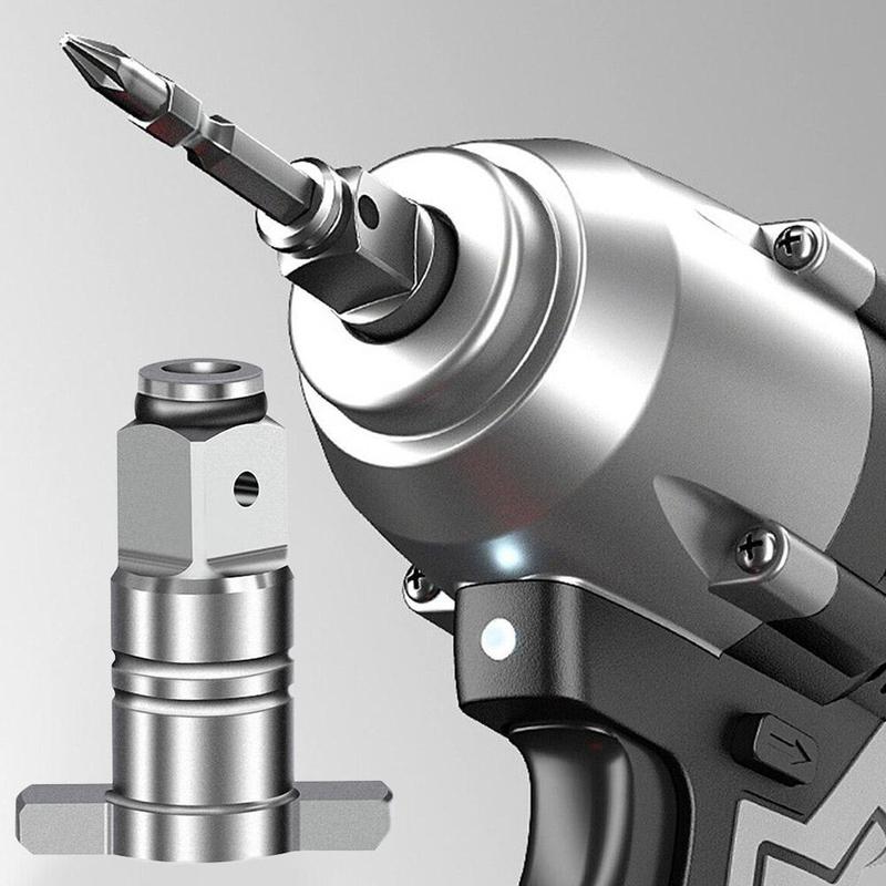 Product Introduction of Electric Wrench Conversion Head Drill Bit Square Axis Head Modified Conversion Axis Multi Head X8M1 31