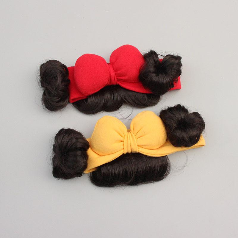 Product Introduction of Băng Đô Tóc Giả Cho Em Bé Và Trẻ Em, Thời Trang, Dễ Thương, Dành Cho Trẻ Em Gái, Kiểu Nơ, Thích Hợp Cho Trẻ Sơ Sinh Và Trẻ Mới Biết Đi, Mũ Tóc Giả, Sợi Tóc, Mũ Đội Đầu Hóa Trang, [Lww] Cho Bé Phụ Kiện Tóc 20