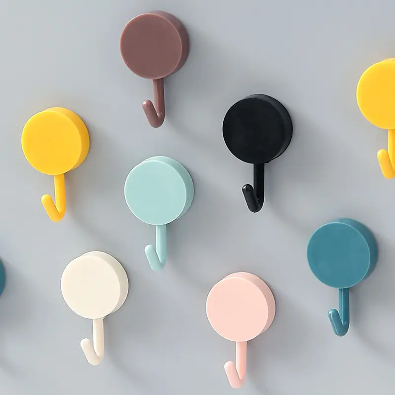 Wall Hook Sticky Hook No Nails No Perforation No Damage to The Wall ,Seamless Screws For Wall Hooks,Nano Seamless Double-sided Buckles,  Kitchen and Bathroom Bracket Fixing Nails,T tiktok  shop  back  to  school sucker  hook