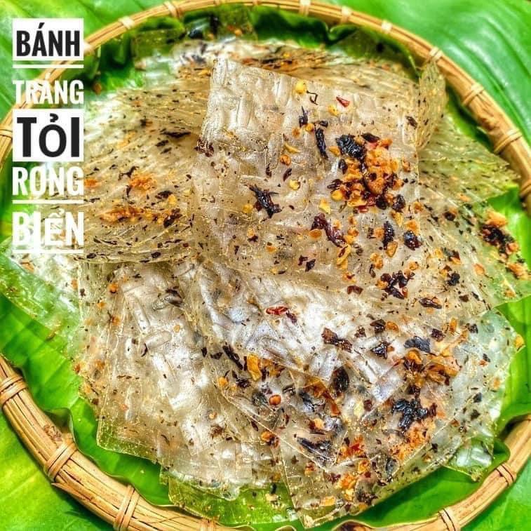 Bánh Tráng Vuông Tỏi Rong Biển 500g