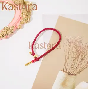 Gelang Tali Serut Polos / Gelang Adjustable Simple dan Elegant Gaya Wanita Korean Anti Karat Dan Anti Luntur  FREE STOPPER KARET