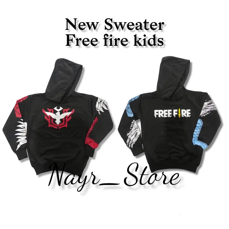 Setelan Celana Gaming Angel Set anak dan Sweater FF BNL Free fayer + Baju Heroic Fashion 5