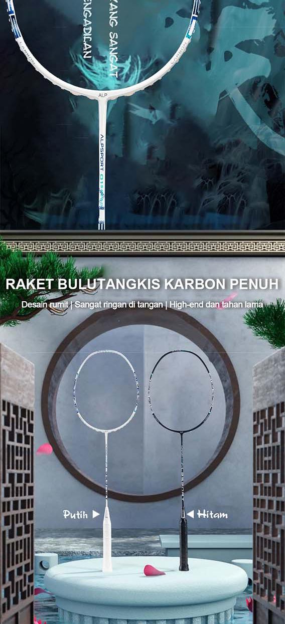 Product Introduction of ALP PS T1100 4U MXH Teknologi Bantalan Raket Ofensif Ringan Profesional Tingkat Kompetisi Kekuatan Dan Kecepatan Tapi Rasa Sangat Ringan Stabil Dan Akurasi Memukul 50T Karbon Penuh G5 raket badminton original import 2024 22