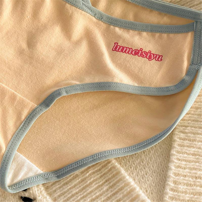 Underwear Women's Thin Low-waist Beautiful Girl's Sports-style Sweet Traceless Briefs For Women 5