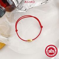Gambar AGIAO Tahun Tikus Dua Warna Dengan Tali Merah Beras Gelang Biji-bijian Beras Kecil, Tali Tangan Yang Indah Dan Sederhana Untuk Pria Dan Wanita - merah, Dapat disesuaikan dari A.GIAO.ID Kab. Gresik 4 Tokopedia