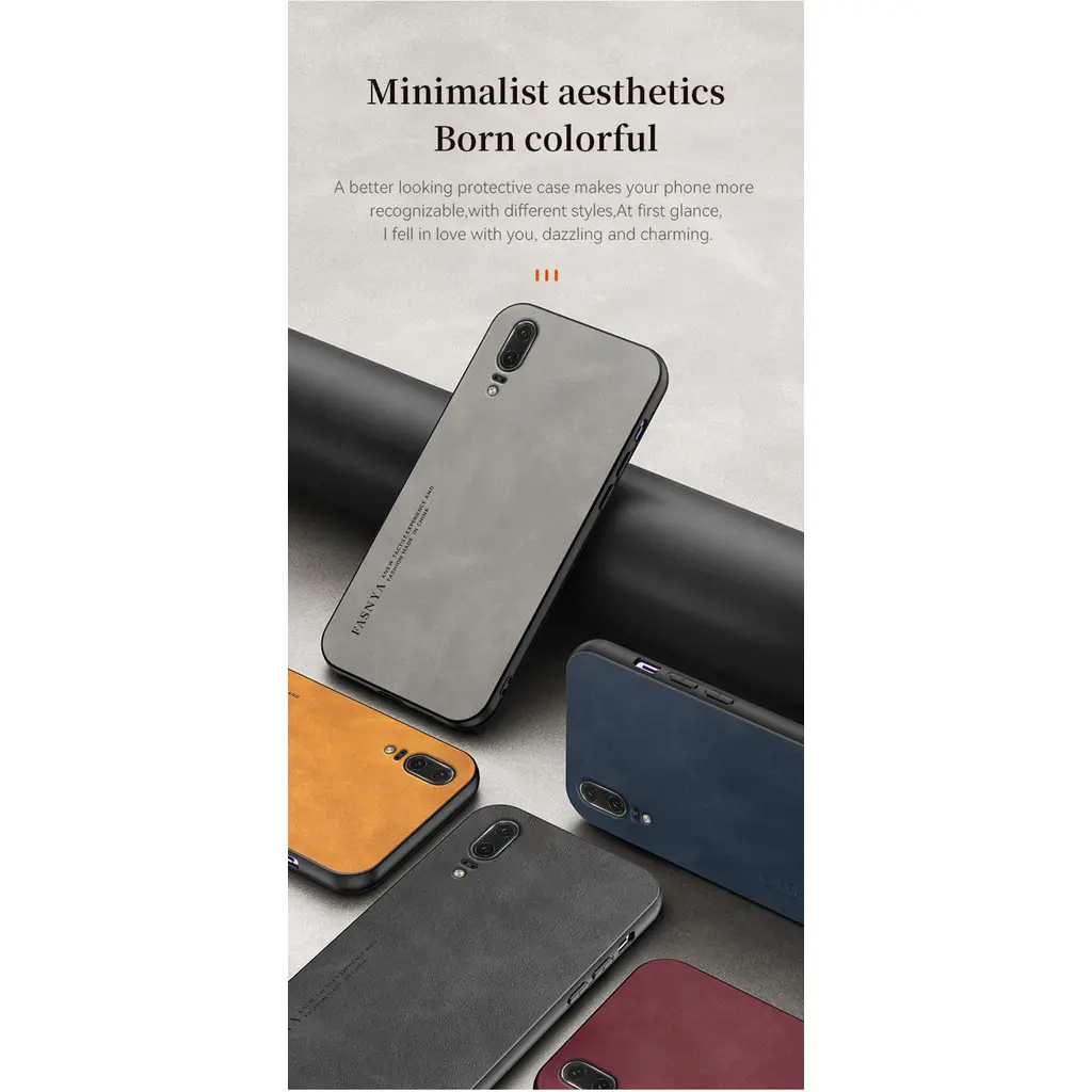 Cover X-level Per Huawei P20 - Custodia Morbida In TPU Ultra Sottile, Antigraffio, Colore Vino Rosso