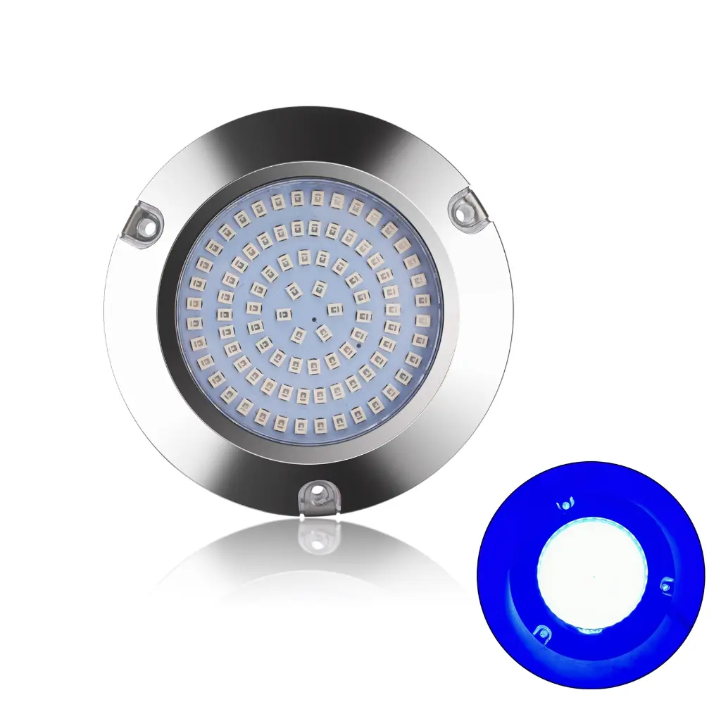 Underwater Light 90 LEDs DC10-30V Marine Speedboat Boat Light Navigations Light