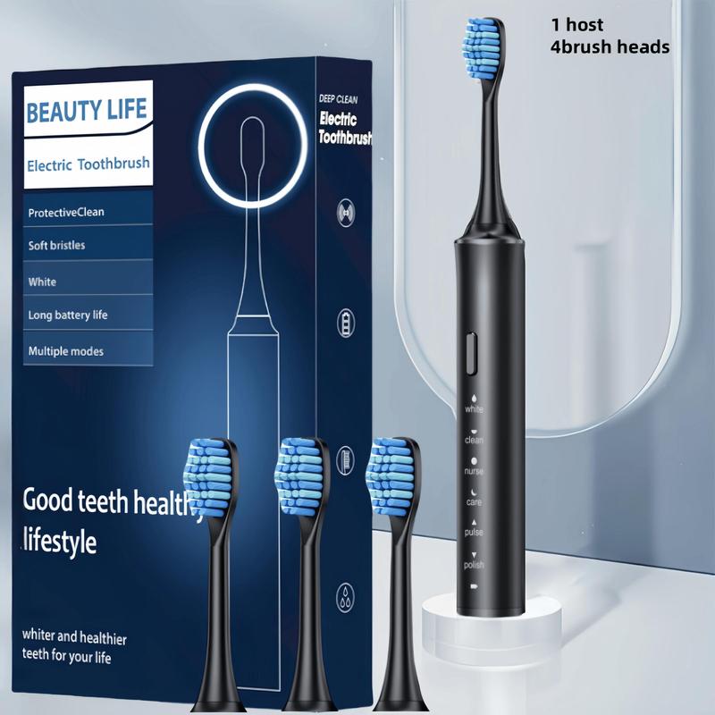 Electric Toothbrush, USB Rechargeable Sonic Toothbrush, Intelligent Toothbrushes for Adults, Personal Oral Care Appliances 2
