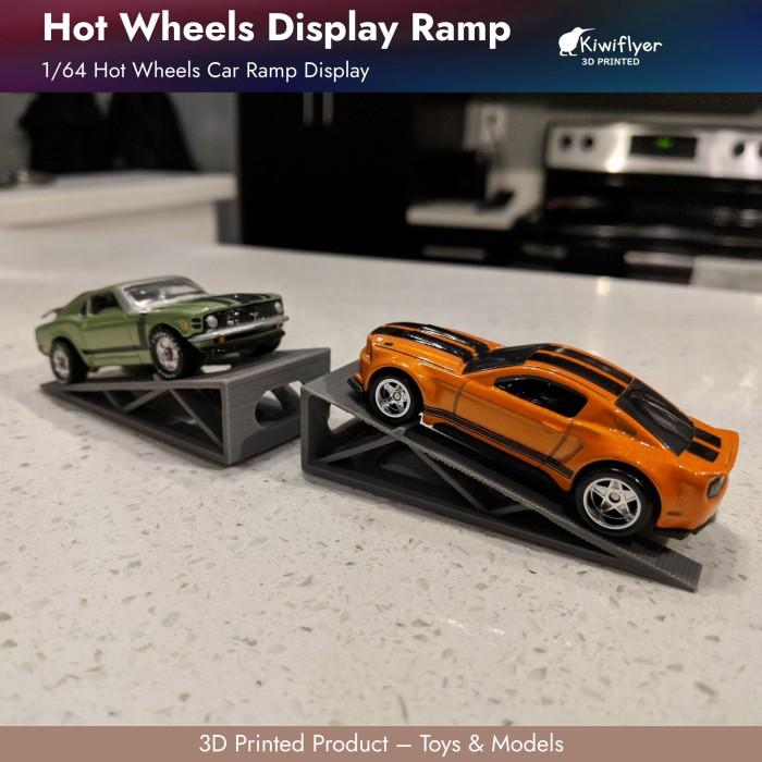 Hot Wheels Display Ramp - Diorama Ramp Pajangan Untuk Diecast Hot Wheels 1:64 - 3D Printed 4