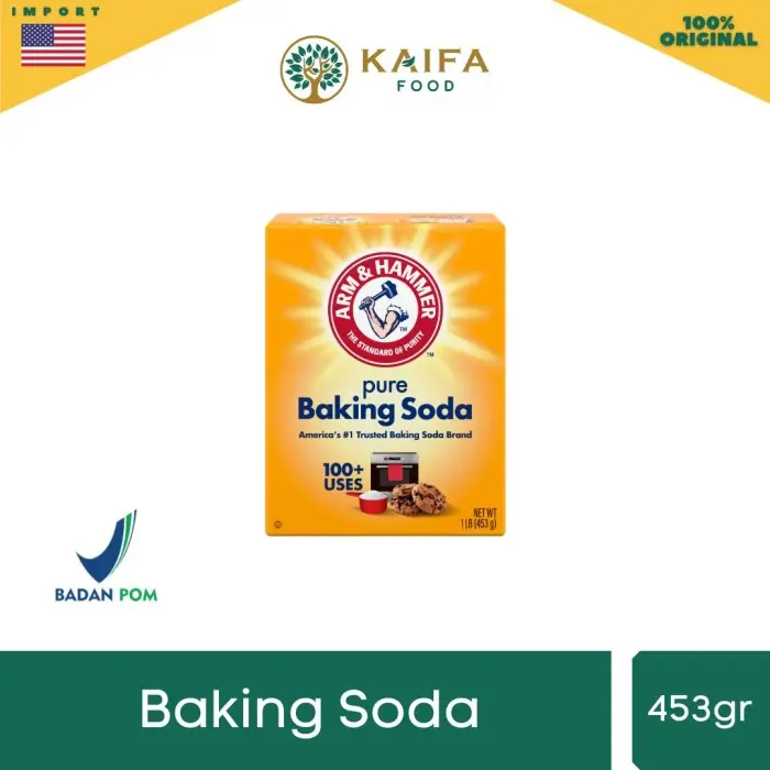 SALE RAMADHAN! BAKING SODA MERK Arm & Hammer Baking Soda 454gr