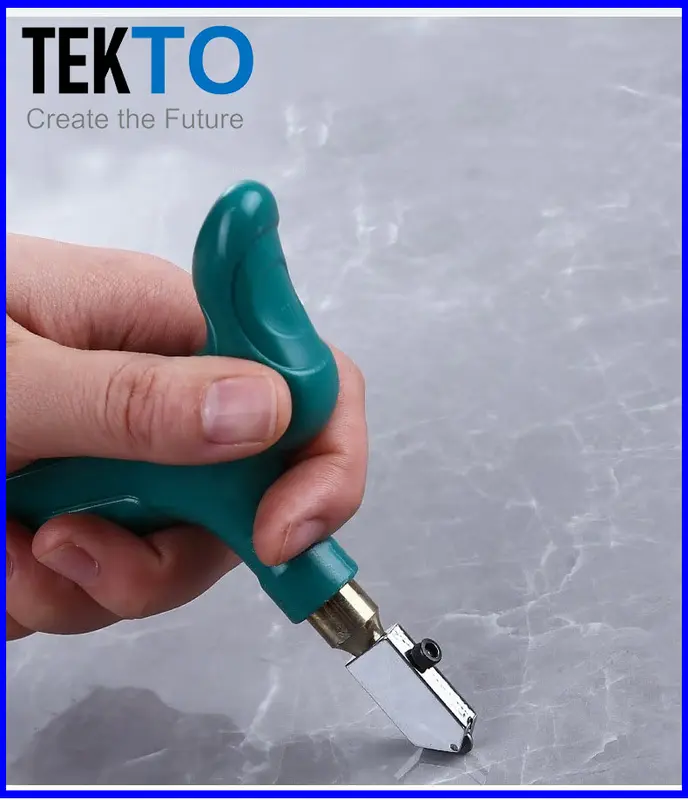 Dao cắt gạch men, Dao cắt kính kèm theo kẹp bẻ tách gạch, kính cao cấp - 058 3