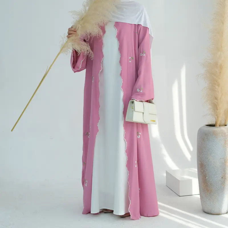 Áo Cardigan Ren Thêu Hoa, Phong Cách Thanh Lịch, Dubai Loriya, Trung Đông Và Thổ Nhĩ Kỳ, LR881 4
