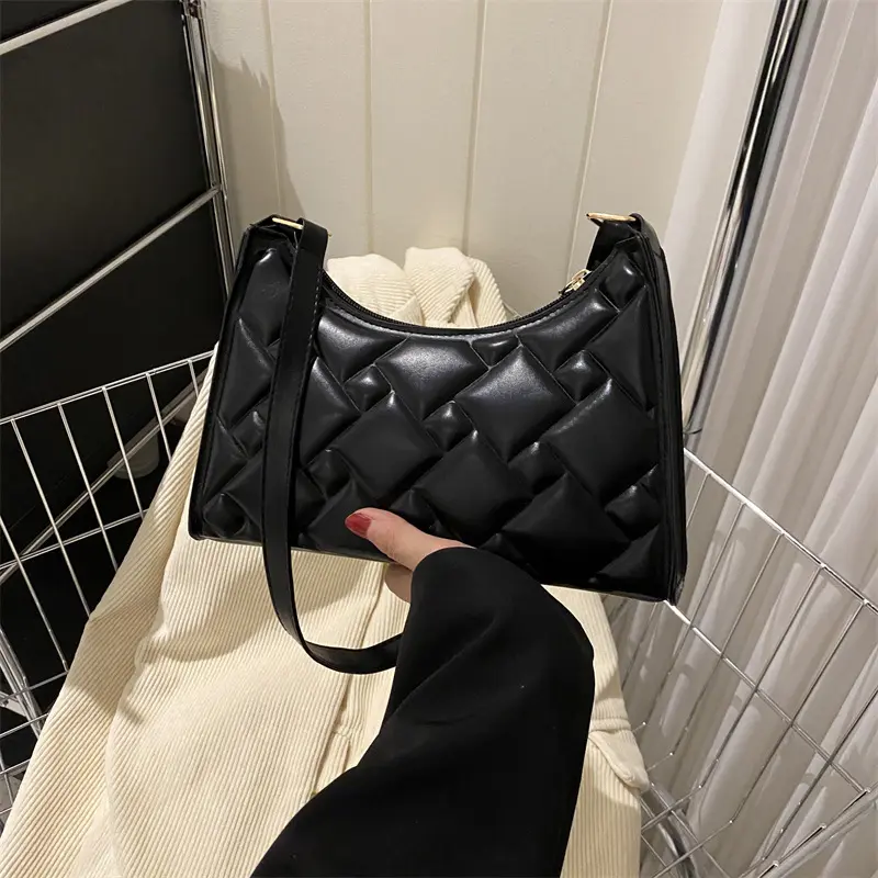 Minimalist Small Handbag For Women Versatile Black And White Colors For Fashion Lovers