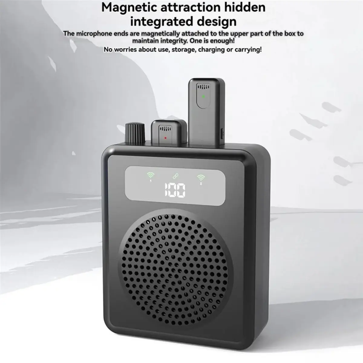 R11 Mini Wireless Megaphone Lavalier Microphone Portable Amplifier ...
