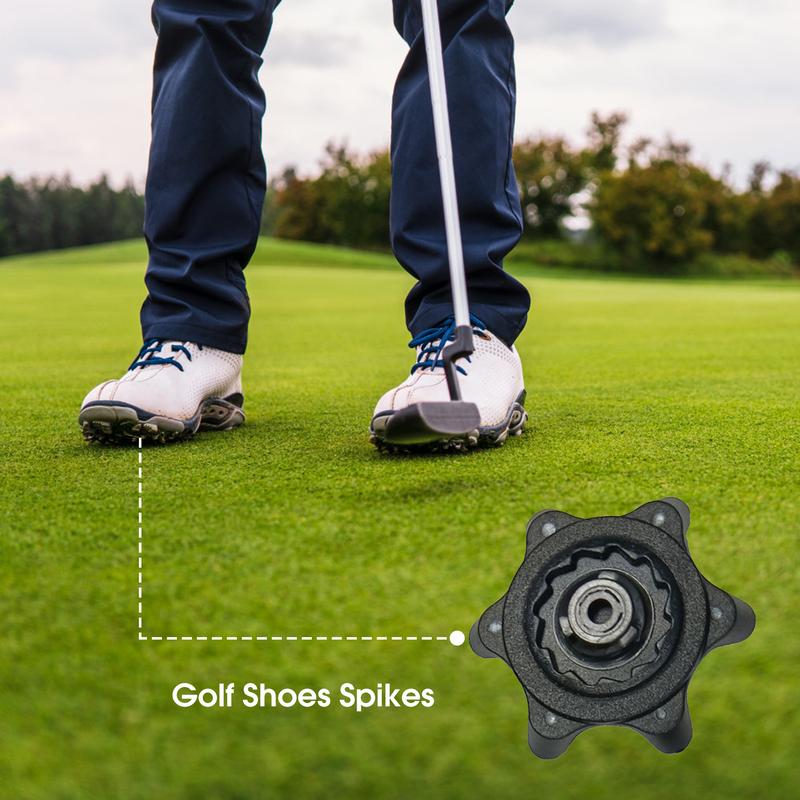 10Pcs Golf Shoes Spikes Universal Fast Studs TPR Soft Golf Shoes Pins Replacement Training Aids for Golf Training 1