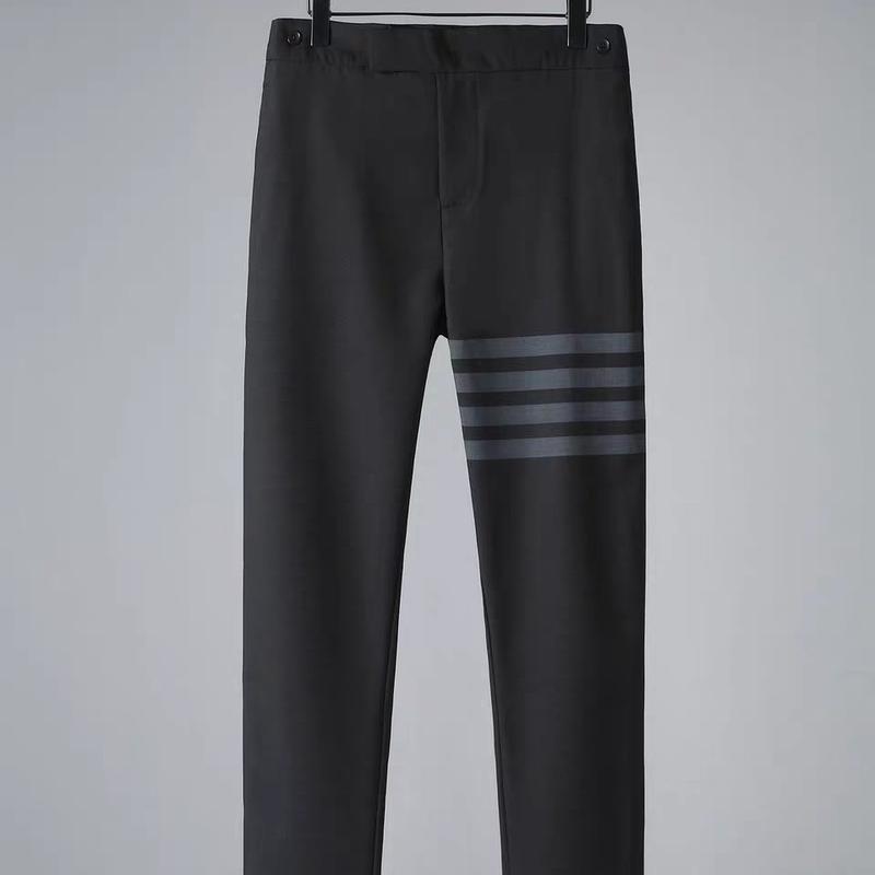 QAT01.Quần âu nam Thom dáng trẻ chất vải tăm lì co giãn tốt - Pants 7