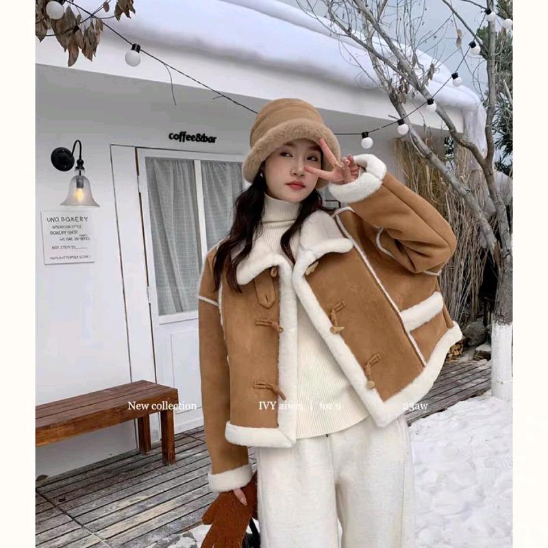 ÁO KHOÁC DẠ CÚC CÀI LÓT LÔNG 9003