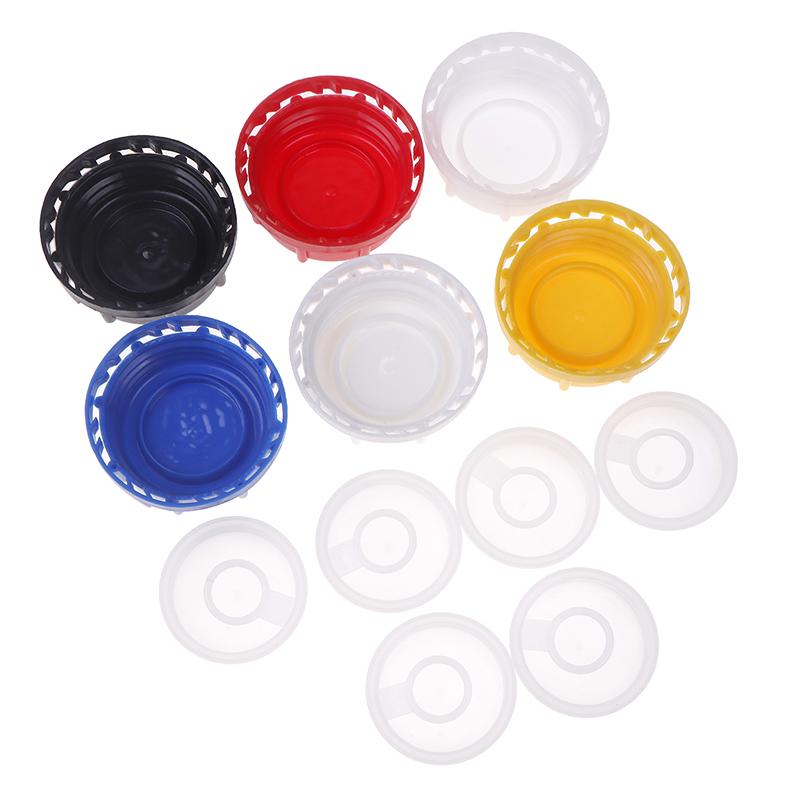 Product Introduction of 1Pc Plastic Ton Bucket Valves Cover Anti-theft Cover IBC Lid Water Liquid Storage IBC Tank Fitting Plastic Cover Cap Adaptor 20