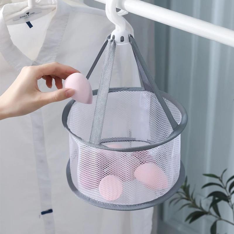Chậu Làm Sạch Cọ & Giỏ Treo Phơi Khô Cọ Trang Điểm Jary ( Kệ ) 3