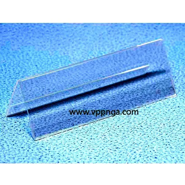 Kệ chức danh mica (8x24)cm, {21521} 0