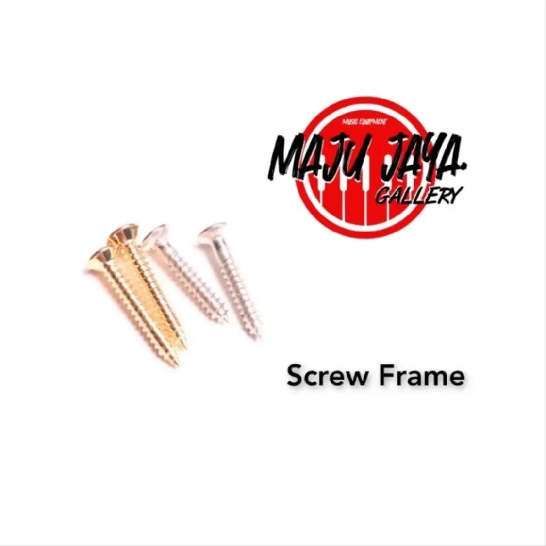 ￼sekrup screw baut frame pickup humbucker chrome gold les paul lp sg gibson PRS