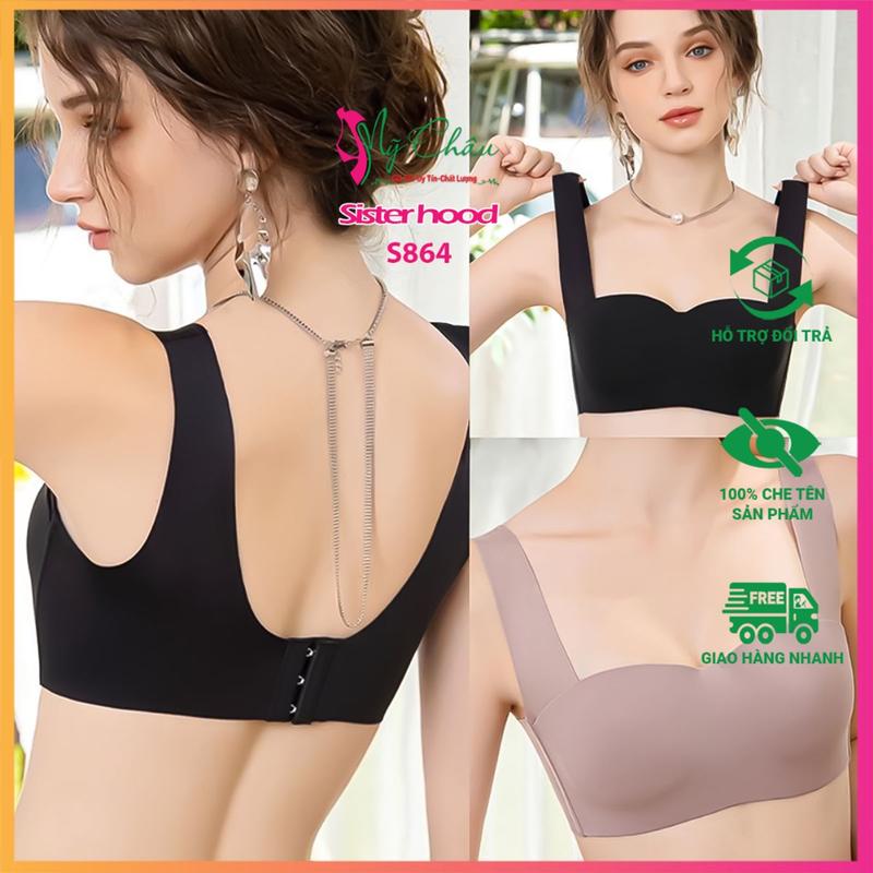 Áo ngực nữ SISTERHOOD 864 Thái Lan, Cúp A, B, Áo ngực có gọng giúp nâng đỡ ngực, giữ phần thân 2 bên thân áo, mềm mịn Bra Voan