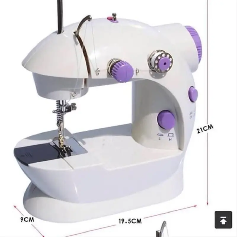 Máy may mini để bàn CMD, máy khâu gia đình có đèn led nhỏ gọn tiện dụng 3