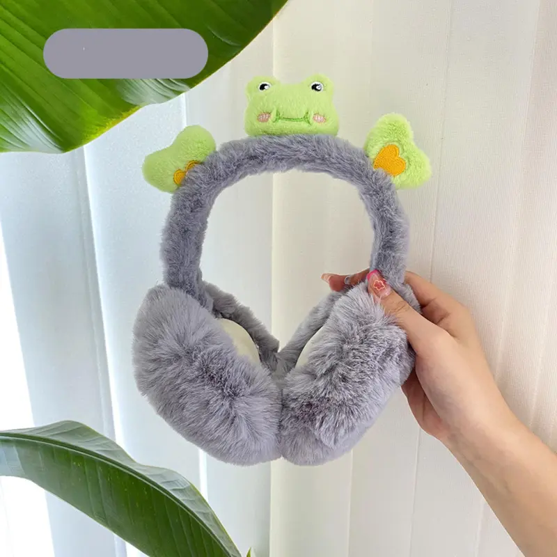 Bịt Tai Giữ Ấm Mùa Đông, Thiết Kế Động Vật Hoạt Hình, Nhồi Bông, Dày Và Mềm, Có Thể Điều Chỉnh, Bịt Tai Bảo Vệ Tai, Ấm Áp, Thích Hợp Cho Người Lớn Và Trẻ Em, 1 Chiếc 4