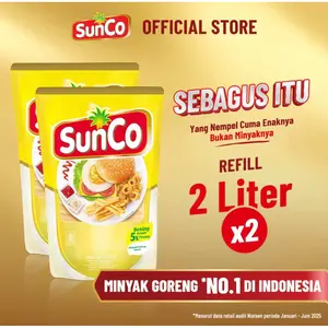 Minyak Goreng Sunco 2 Liter x 2 Pouch