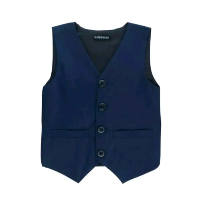 [PROMO]Rompi vest sekolah viral keren 6-12 Tahun V-Neck Seragam Anak rajut Fashion 2