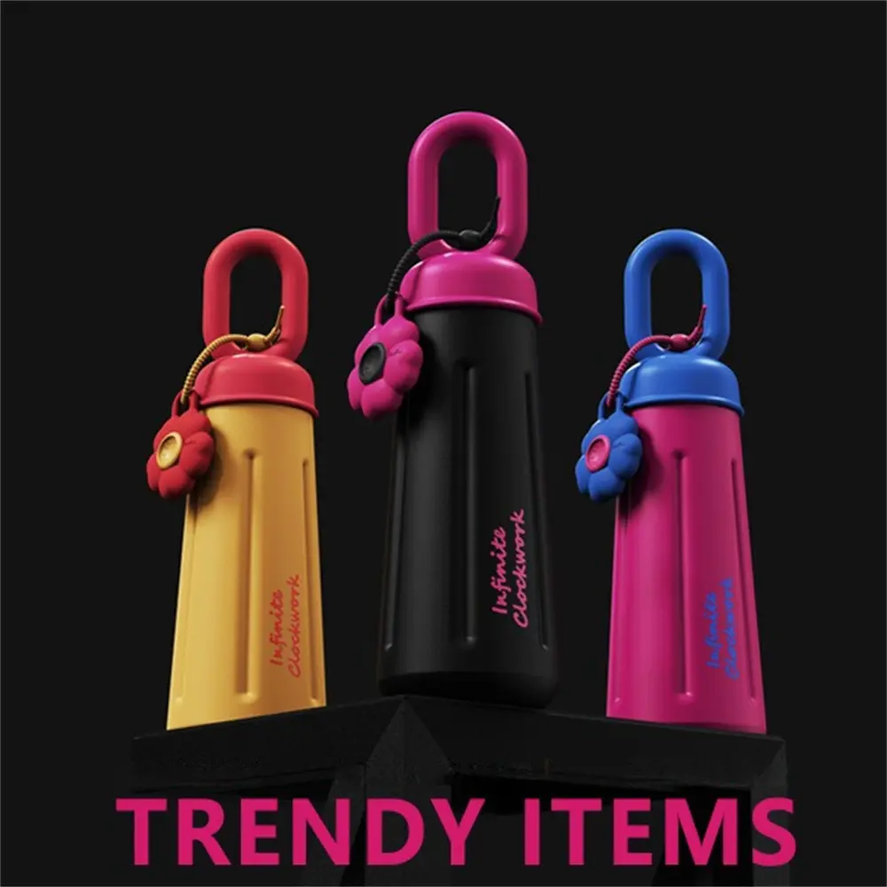 Dopamine Goddess Cup High Appearance Cute Portable Car Accompanion Cup Children's Student 316 Stainless Steel Thermos Cup