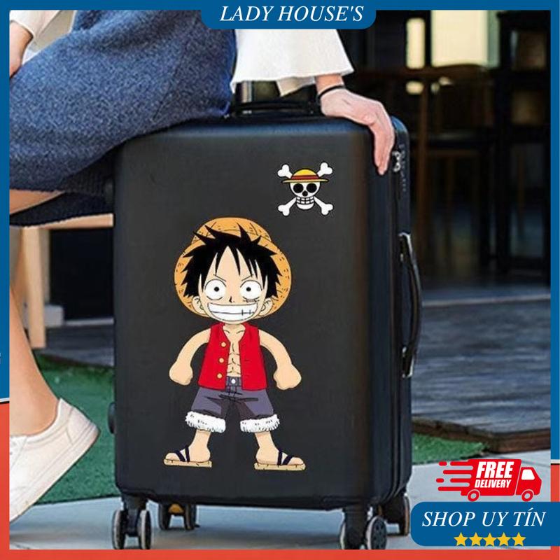 SIZE 20_ Vali Cute Giá Rẻ Vali Kéo In Hình Dễ Thương Size 20 inch Xách Tay Chất Liệu Nhựa PC+ABS Nhám Dày Dặn Trọng Lượng Nhẹ 4 Bánh Xe Quay 360 Độ Hàng Sẵn