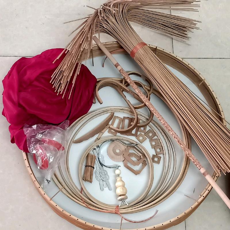 khung lồng chòe tự ráp 72nan 45cm đủ phụ kiện 0