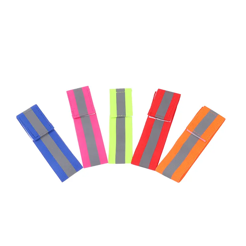 [zyy]Reflective Bands Wristband Safety Reflector Tape Straps for Night Walking Biking