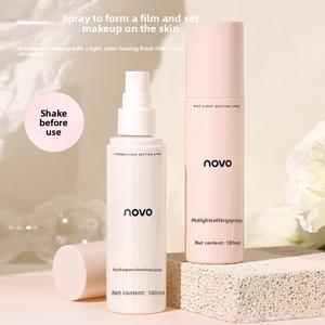 Semburan Tetapan Menyegarkan Cahaya Air, NOVO, Menghidrat, Melembapkan, Tahan Lama, Kalis Air, Kalis Peluh, kalis comot