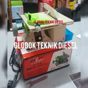 PAZTO MINI TABLE SAW MACHINE GERGAJI KAYU MESIN POTONG KAYU ORIGINAL FREE ONGKIR