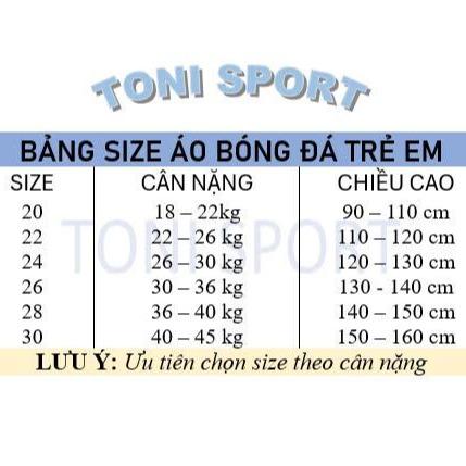 Bộ (Quần + Áo) Bóng Đá Trẻ Em CLB Barcelona in Lamine Yamal Số 19 - Vải Mè thái cao cấp 2