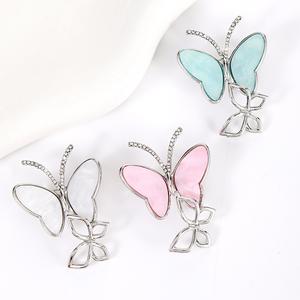 Kerongsang Rama-rama Berlian, Rekaan Niche Unik, Aksesori Hiasan   Jewelry Clips Bead