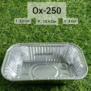 Aluminium Foil Tray OX 250 [25pcs]