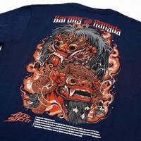 Gambar Aerostreet T Shirt Barong Dan Rangda Navy Kaos T-Shirt Tshirt AADAA dari Aerostreet Kab. Klaten 2 Tokopedia