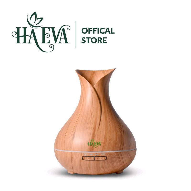 Máy xông tinh dầu Bình Gỗ Haeva 0