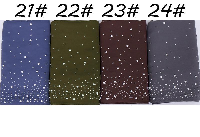Product Introduction of Selendang sifon, JYUNJ, untuk wanita, Porselin Putih, Berlian Panas, Warna Pepejal, Tudung Panjang Monokrom, Tudung Etnik Klasik, Hadiah Indah 14