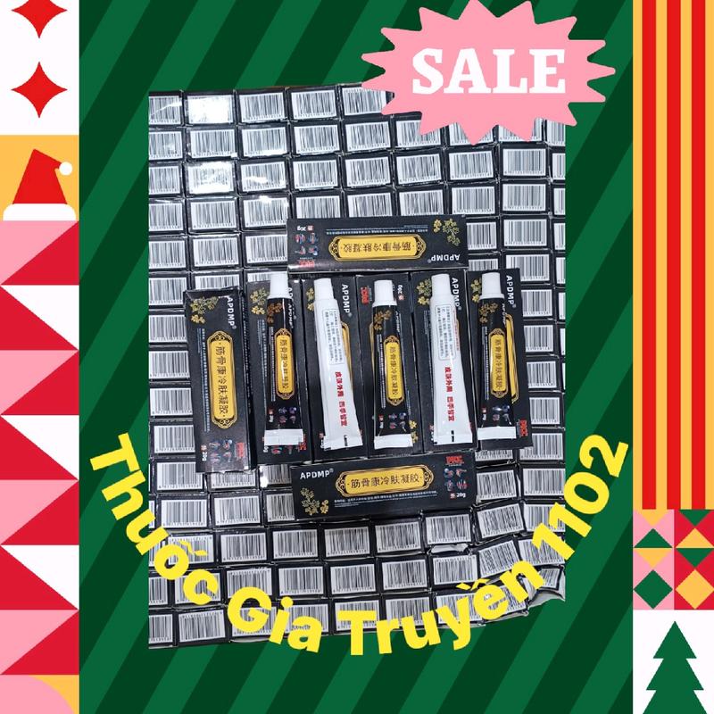 Kem bôi hỗ Trợ xương Cơ Khớp dầu gừng Tuýp 20g Tổ Chức Gel, Cho Cột Sống Lưng, Thoát Vị Đĩa Đệm,Thoái Hoá, Bong Gân, Chứa Axit Mồ Hôi! 5
