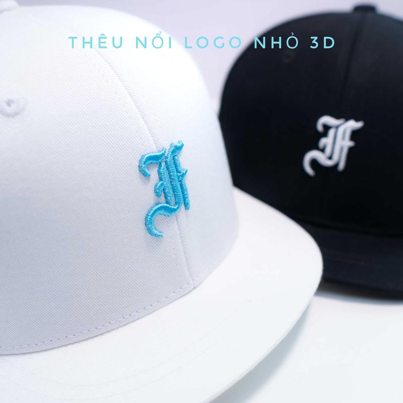 Product Introduction of Nón VÀNH THẲNG LƯỠI NGẮN logo chữ F nhỏ quai dây gài chất lượng cao Brand One Hat 30