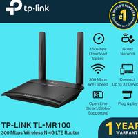 Gambar Router Wifi Modem Wifi TPLink TL-MR100 4G 300Mbps UNLOCK All Operator dari Edison Comp Kota Administrasi Jakarta Utara 1 Tokopedia