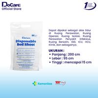 Gambar DoCare Disposable Bed Sheet 95 / Sprei Medis Pasien Sekali Pakai / Sprei Waterproof / Disposable dan higienis - Bed Sheet 95 dari Docare Laras Indonesia Kab. Bekasi 3 Tokopedia